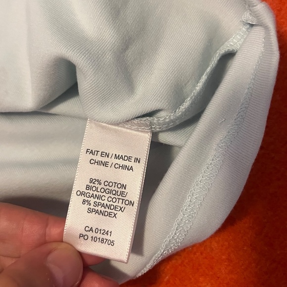 Retro blue Sweet baby girl print organic cotton baby tee NWT - Picture 6 of 10